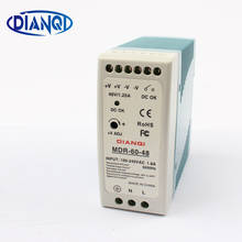 High quality din rail power supply switch MDR-60-48  60W 48V output DIANQI Switching 2024 - buy cheap
