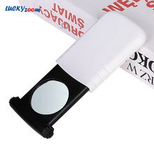 8X Handheld Mini Pocket Magnifier Pull-Type LED Illuminated Lamp Jewelry Magnifier Loupe Portable Reading Magnifying Glass Lupa 2024 - buy cheap