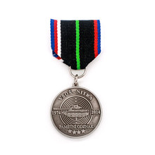 Medalha de prata antiga personalizada do fabricante, crachá redondo de liga de zinco 2024 - compre barato