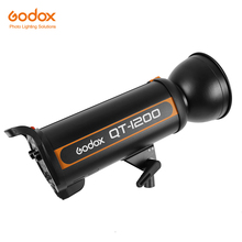 Godox-luz estroboscópica de alta velocidad para estudio de fotografía, iluminación de fondo de Flash, tiempo de reciclaje 0,05-1.5s, serie QT, QT1200, 1200WS 2024 - compra barato