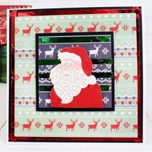 Tipo de Papai Noel De Metal Corte Morre Estêncil Para DIY Scrapbooking Embossing Decorativa Terno Modelo de Cartões de Papel de Corte e Vinco 2024 - compre barato