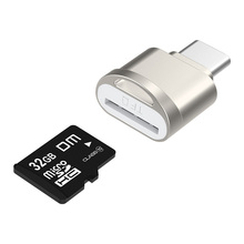 DM CR007 Mini Type C usb2.0 Micro SD TF Memory card reader for Mac Huawei Xiaomi LG Sony Tablets Type C Cardreader 2024 - buy cheap