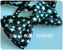 Estrela brilhante preto laço laço feminino unissex smoking borboleta nó laços 2020 novo presente bowties formal vestido presente cravat dropshipping 2024 - compre barato