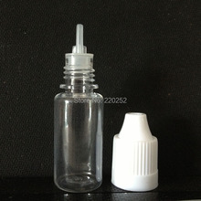 Botellas de plástico con gotero para ojos, botellas vacías de plástico con tapas, 10ml, 500 Uds. 2024 - compra barato