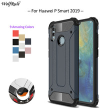 Capa para celular huawei 2019 ", capa de tpu e pc com amortecedor traseiro para p p smart 2019 2024 - compre barato