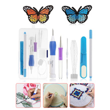 Magic Embroidery Pen Stitching Punch Needle Set Craft Knitting Sewing Tool For Threaders LXY9 2024 - buy cheap