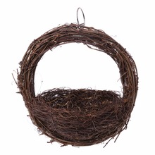 New Bird Nest Hanging Handmade Bird Parrot Breeding Nest Egg Cage Accessories 2024 - buy cheap