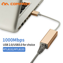 USB 3.0 to RJ45 10/100/1000Mbps Gigabit High Speed RJ45 Ethernet LAN Network Adapter for Win 7 8 10 Linux Laptop Desktop Macbook 2024 - buy cheap