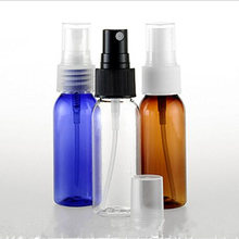 Atomizador de garrafa para perfume e garrafa líquida azul, garrafa transparente de plástico pet 30ml para viagem 2024 - compre barato