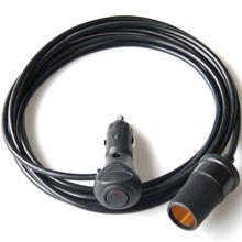 12V Wire Adapter Plug Socket Lead Connector Accessory Cord Car Cigarette Lighter Extension Cable Black Car Chargerin Decoration 2024 - buy cheap