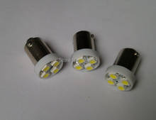 Free shipping Ba9s 4 SMD 3528, for pinball led AC6.3V led light ,bulb lamps #44 #47 6v 2024 - buy cheap