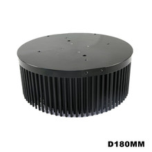 Radiador de alumínio 180mm 100w 4-peças, pré-perfurado, dissipador de calor led passivo para cob cxb3590 rifle vero29 gen7 citizen clu058 1825 2024 - compre barato