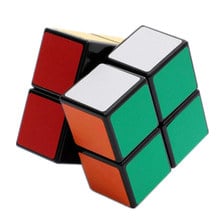 Shegnshou cubo mágico 2 x2, quebra-cabeça adesivo 2 por 2 cubos 50mm brinquedo educativo profissional para crianças 2024 - compre barato