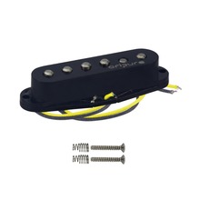 OriPure 1 шт. винтажная гитара Alnico 5, шасси, черная, шея/Середина/Мост, пикап на выбор 2024 - купить недорого