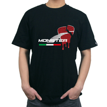 Kodaskin camiseta personalizável masculina, camiseta casual monster 1200 moto 100% algodão unissex 2024 - compre barato