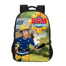 VEEVANV Cartoon Fireman Sam Backpacks Teenage Boys Girls School Bags Shoulder Bag Orthopedic Bagpack Mochila Escolar Kids gift 2024 - buy cheap