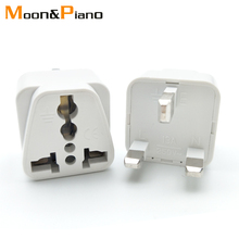 1 PC Universal EU US AU to UK Plugs Adapter EUR USA AUS to UK 3 Pin Socket Travel Adaptor Electrical Power Converter Plug 2024 - buy cheap