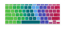 Ультратонкий силиконовый чехол для клавиатуры с английской раскладкой для Macbook Air 11 дюймов A1370 A1465 2024 - купить недорого