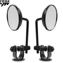 Motorcycle Rear View Mirrors Universal Handlebar Side Rearview Mirror 8mm for yamaha YZF R1 R6 MT-07/FZ-07 HONDA CBR600RR CB919 2024 - buy cheap