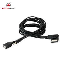 Car Style Music AMI MMI Interface 3.5mm Mini Jack USB Aux MP3 Cable Car USB Charger for VW for AUDI S5 Q5 Q7 A3 A4L A5 A1 2024 - buy cheap
