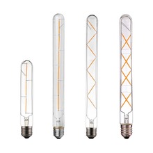 3W 6W 7W 8W Vintage T30 LED Tubular Filament Edison Bulb 2200K Extra Warm E27 Base 110V 220V 85-265V 30mm Long Retro Led Light 2024 - buy cheap