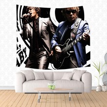 B'z Decorative Wall Hanging Tapestry Room Wall Art Polyester Beach Towel Custom Rectangle Tablecloth 2024 - buy cheap