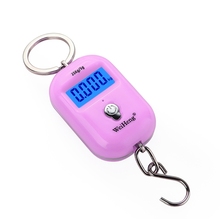 25kg 5g Pocket Digital Scale Portable Mini Electronic Luggage Hook Scale LCD Fish Food Kitchen Hanging Steelyard Weight Balance 2024 - buy cheap