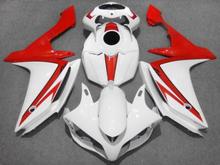 Injection Mold Fairing kit for YZFR1 07 08 YZF R1 2007 2008 YZF1000 yzfr1 07 Red white ABS Fairings Set+gifts YG68 2024 - buy cheap