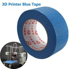 Printer Blue Masking Tape 50mm Wide 50m Reprap Bed Tape Painters Masking 2024 - buy cheap