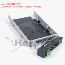 4PCS 2.5 "SAS SATA HDD Drive Tray Caddy Bracket para Fujitsu Primergy RX600 RX300 RX900 S5 S6 S7 s8 A3C40101974 2024 - compre barato