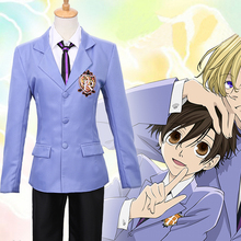 New Japanese anime Ouran High School Host Club Tamaki Suou cosplay costumes for men Halloween Costume School uniforms suits 2024 - buy cheap