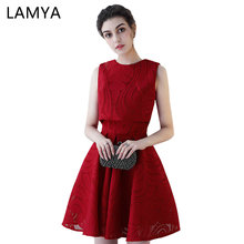 LAMYA-vestido de fiesta sin tirantes con chaqueta, dos piezas, corto, de noche, Formal, personalizado 2024 - compra barato