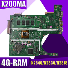 XinKaidi-placa base original para ordenador portátil ASUS X200MA F200M F200MA, 4G-RAM, N2840/N2830/N2815 2024 - compra barato