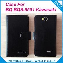 Hot!! 2016 BQ BQS-5501 Kawasaki Case, 6 Colors High Quality Leather Exclusive Cover For BQ BQS-5501 Kawasaki tracking number 2024 - buy cheap