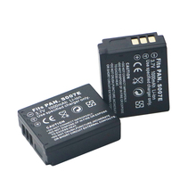 2Pcs 3.7v 1000mAh CGA-S007 CGA CGR S007E S007A BCD10 Battery for Panasonic DMC TZ1 TZ2 TZ3 TZ4 TZ5 TZ50 TZ15 Batteries bateria 2024 - buy cheap