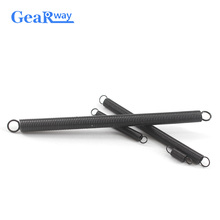 Gearway-resorte de extensión con ganchos, 5 uds., resorte de extensión pequeño de 0,8mm de espesor, 20-100mm, resorte de tensión larga de acero 2024 - compra barato