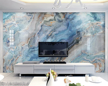 beibehang Custom fashion wallpaper high-grade atmospheric marble silky background papel de parede wall papers home decor tapety 2024 - buy cheap