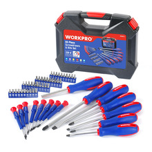 WORKPRO 55PC Screwdrivers Set Precision Screwdriver bit Set Screwdrivers for Phone Bits for Screwdriver Bit Set 2024 - buy cheap