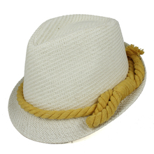 Женская и мужская летняя соломенная шляпа «Fedora», Мужская Гангстерская шляпа, кепка, летняя пляжная Соломенная Панама, шляпа с поясом, размер 58 2024 - купить недорого