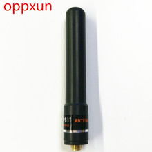 HH-S518+ UV 145/435MHz High Gain Antenna SMA-F Short Hand For Baofeng UV-5R Two Way Radio 2024 - buy cheap