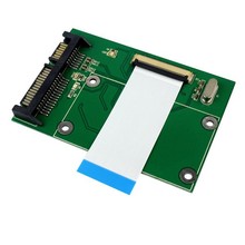 Совершенно новый жесткий диск 1,8 дюйма ZIF/LIF CE HDD SSD на 7 + 15 22-контактный конвертер адаптера SATA 2024 - купить недорого
