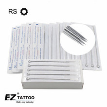 50PCS 14RS Hot Wholesale  Pre-Made Sterilized Top Quality Sterilized Tattoo Needles Shader for Tattoo Ink Tips free shipping 2024 - buy cheap