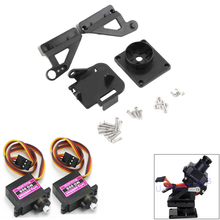 Servomotor de Metal para Arduino kit RC, 1 unidad, PTZ de nailon dedicado, 2 uds., 9G, MG90S 2024 - compra barato