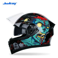 JIEKAI Double Lens Motorbike Helmet Motorcycle Helmet 55-64CM  Unisex Motocross Full Helmet Racing Riding Headgear 2024 - buy cheap