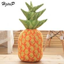 HziriP Big Creative Stuffed Plush Toys 60CM Lovely 3D Simulation Fruit Pineapple Pillow PP Cotton For Children Birthday Gifts 2024 - buy cheap