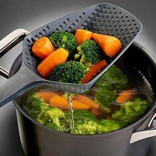 1Pc Cooking Shovels Vegetable Strainer Scoop Nylon Spoon Large Colander Soup Filter Kitchen Tools 8 2024 - buy cheap
