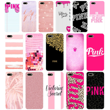 218 H amor rosa feminino muito Design Suave Silicone Tpu Caso Capa para o huawei Honra 7a pro 7x caso o jogo 2024 - compre barato