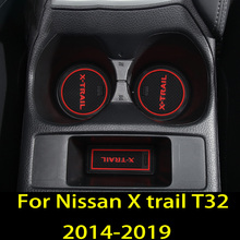 For Nissan X trail T32 X-trail 2014-2019 Door slot pad cup anti-skid pad storage box pad car decoration supplies 2024 - buy cheap