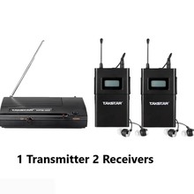 Takstar-sistema de monitoramento sem fio, estéreo, 1 transmissor, 2 receptores, palcos, sem fio 2024 - compre barato
