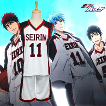 Kuroko-camisa de unicórnio no basuke, roupa esportiva masculina, uniforme, fantasia de cosplay, no.4, 7, 10, 11 2024 - compre barato